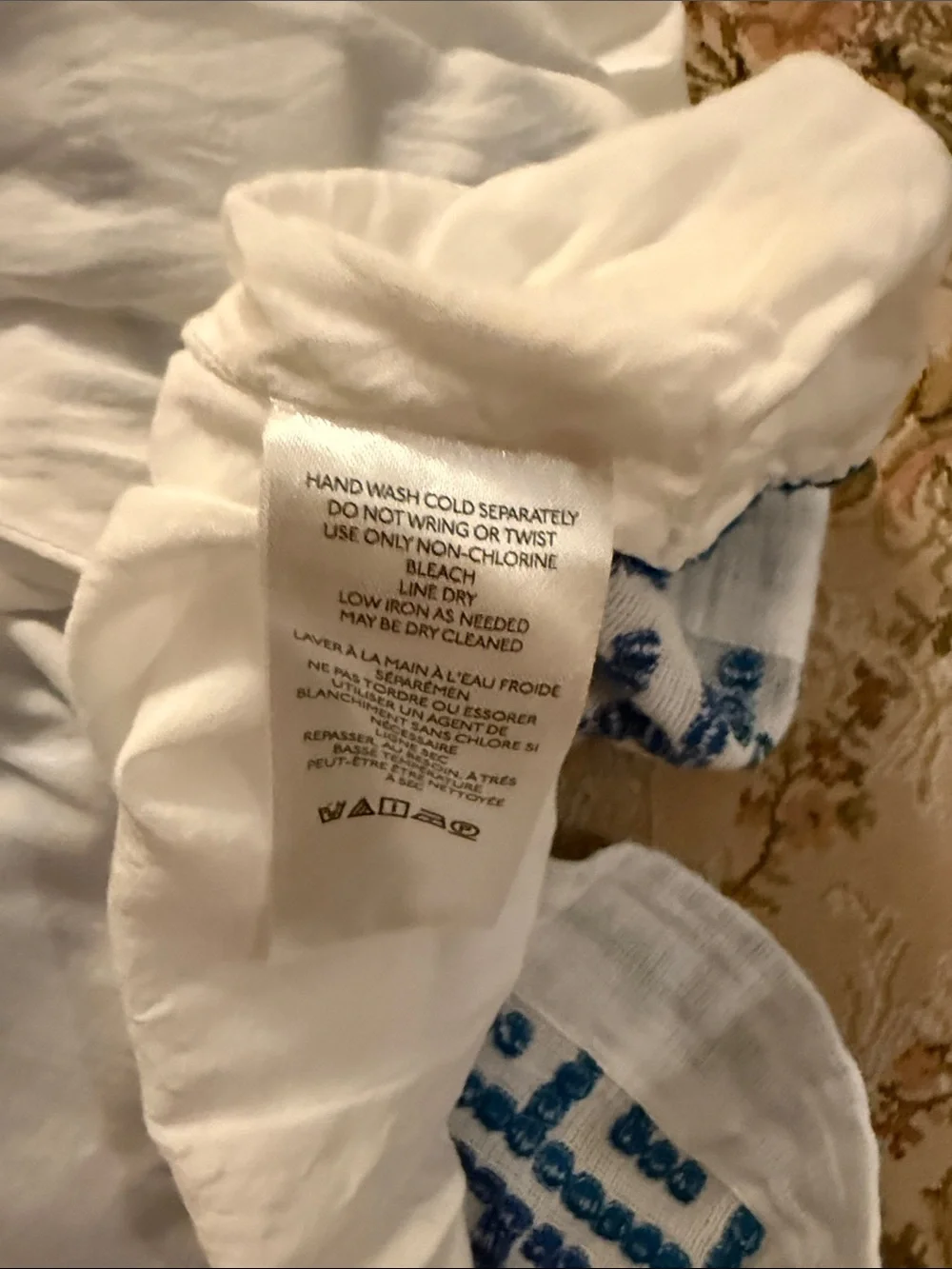 Maeve by Anthropologie Sun Dress with Blue Embroidery - Picture 14 of 15